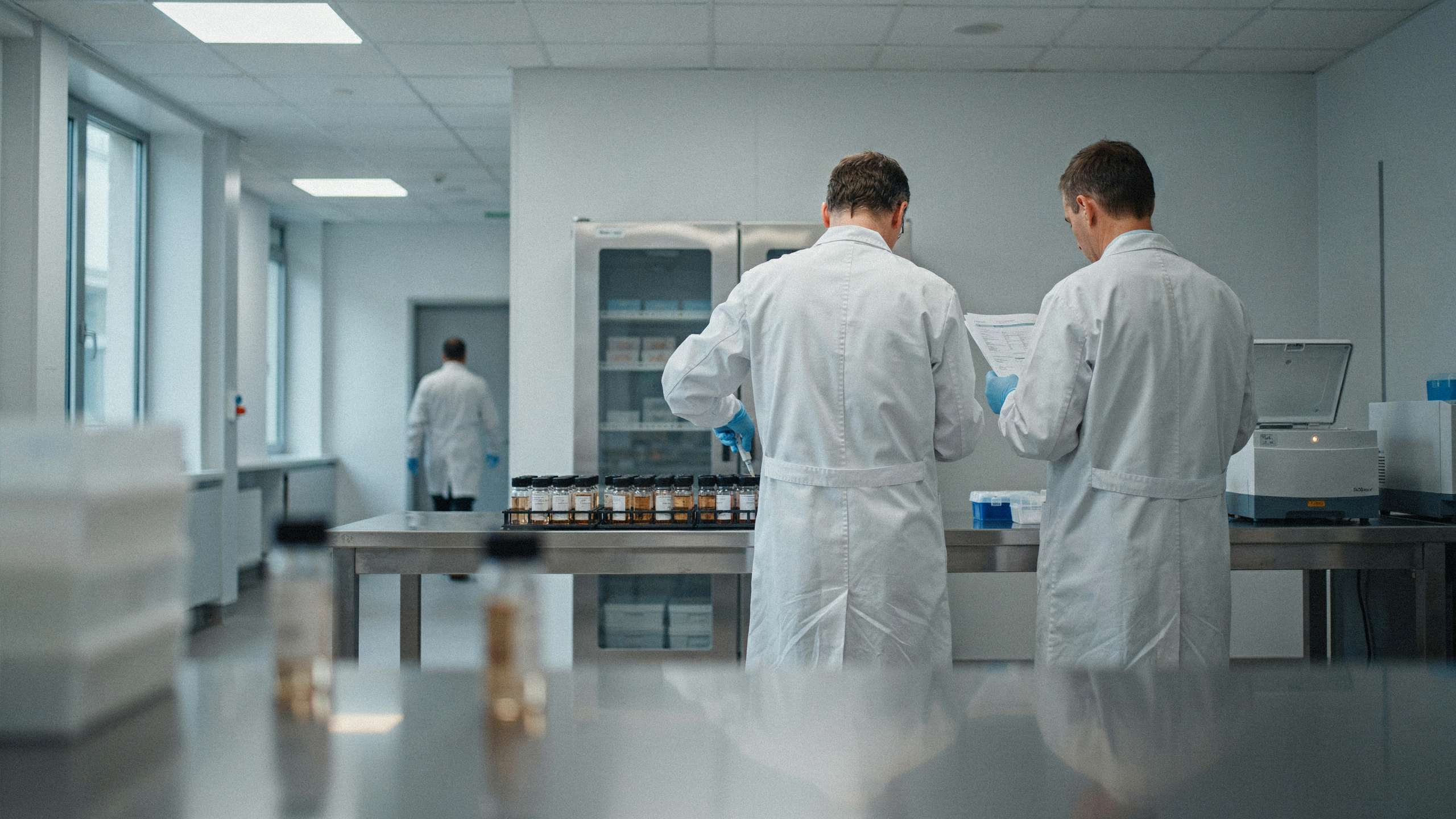 Illustration documentaire sur Laboratoire de contrôle antidopage sportif
